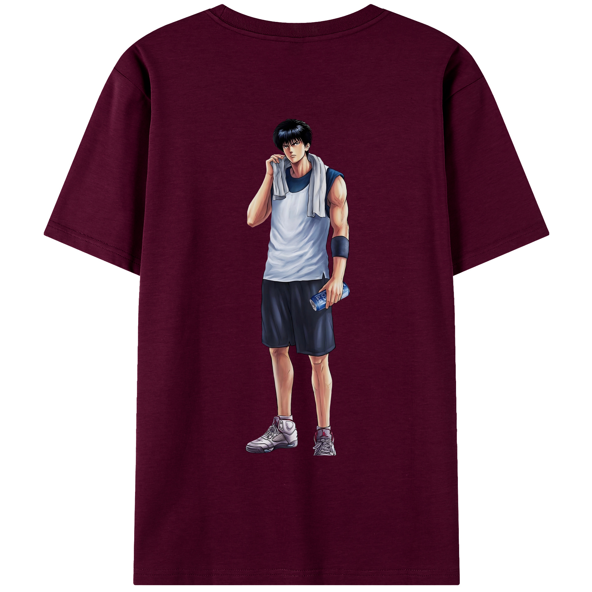 SLAM DUNK／スラムダンク レディース半袖Tシャツ(バックプリント)